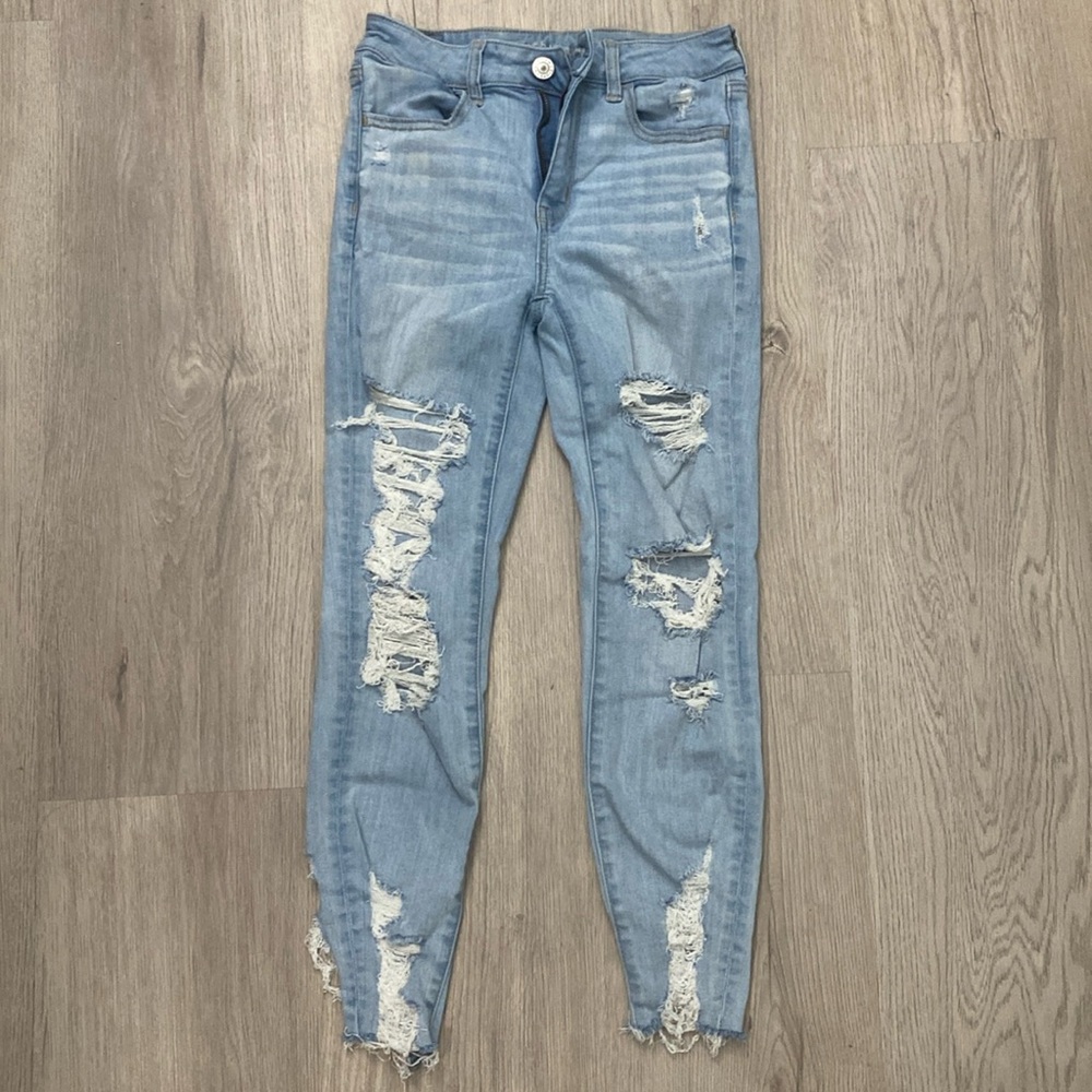 American Eagle Ne(x)t Level Stretch Hi Rise Jegging Crop.